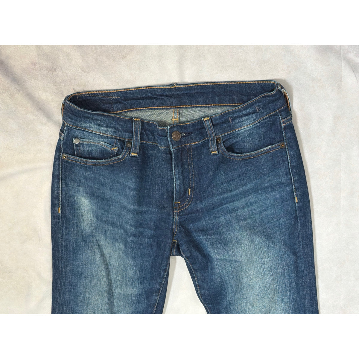 Denim & Supply Ralph Lauren Straight Leg Jeans Size 5 / 28 Medium Wash Flag Patch