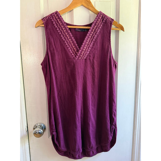 prAna Purple Sleeveless Top Women's Size Small Casual Activewear