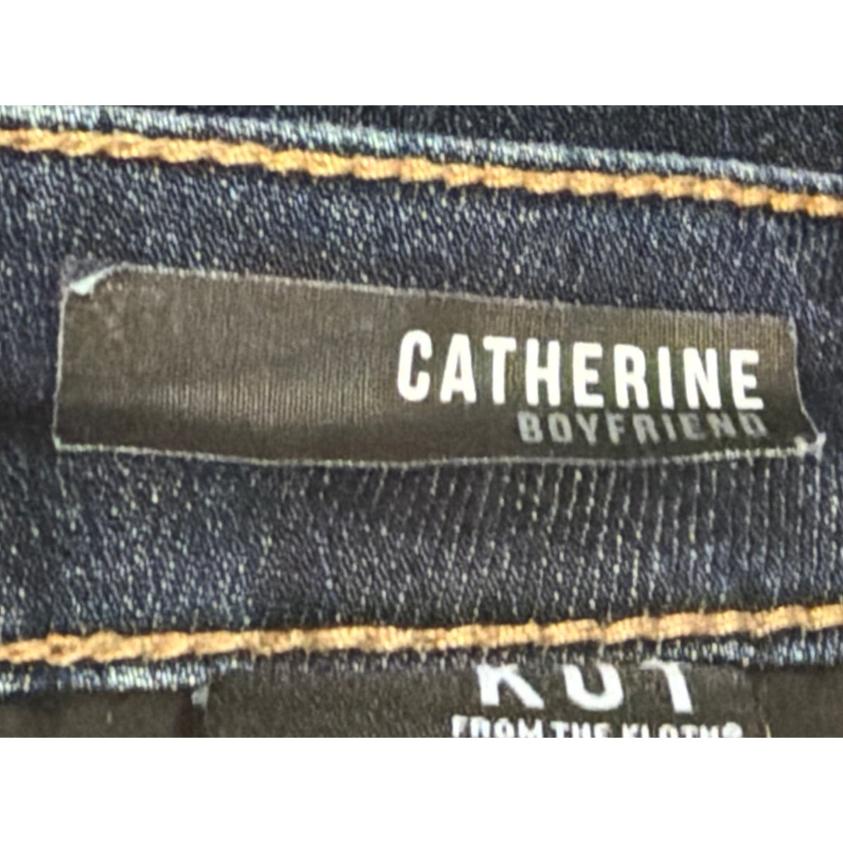 Kut Size 4 Dark Wash Cathrine Style Boyfriend Cut Jeans