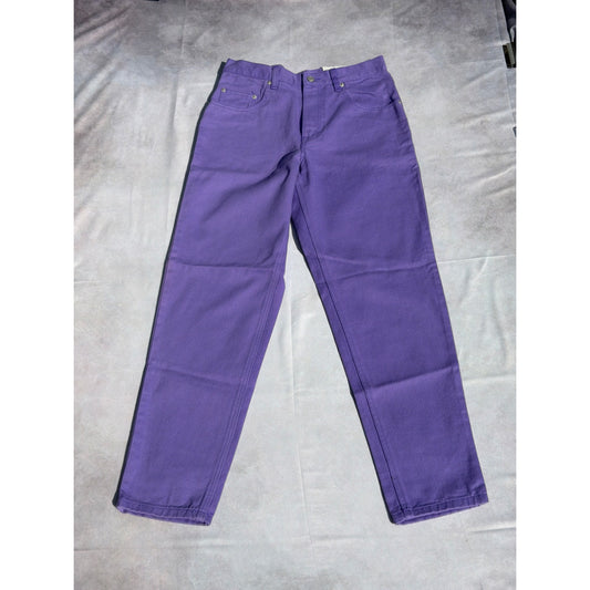 The Original Jeanjer Size 9/10 Purple High Rise Slim Fit With Tags