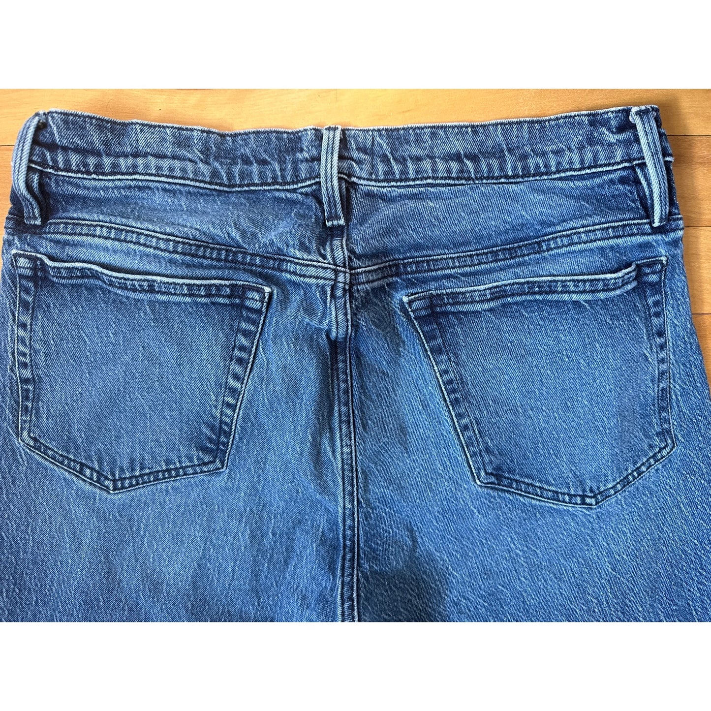 Frame L'Homme Slim Jeans Size 34 Fairhope Medium Wash Stretch Premium EUC