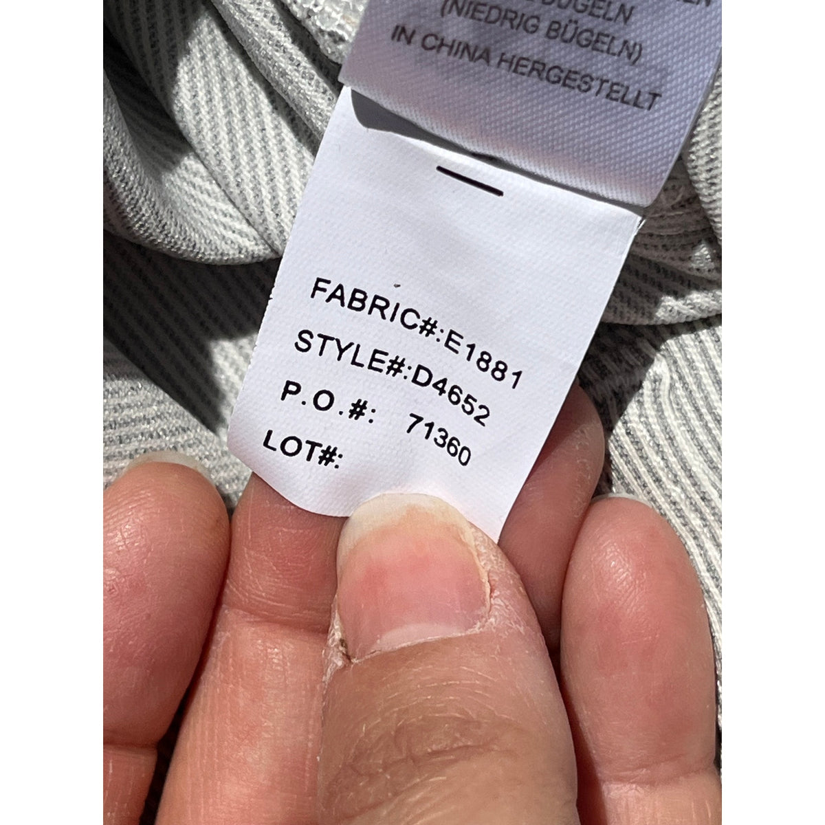 ✨ Maison D'Amelie Paris Light Pinstripe Straight-Leg Trousers 8 ✨