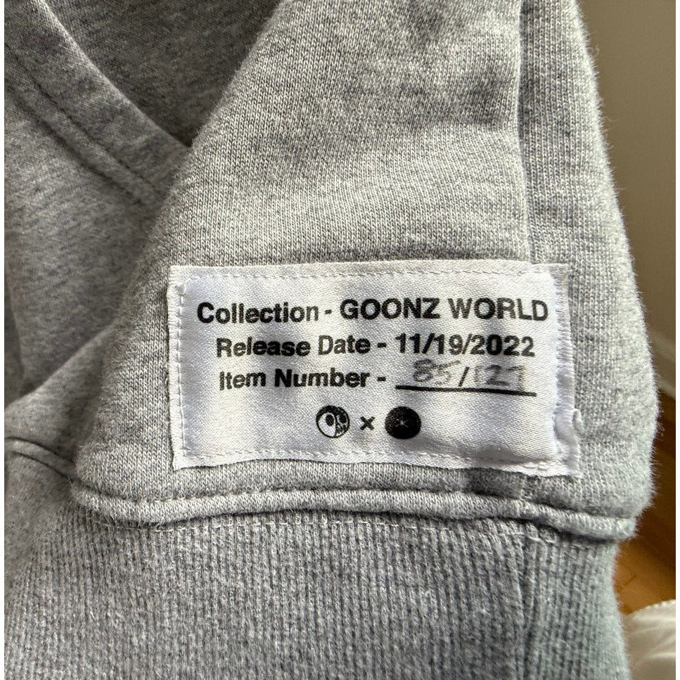 Rare Gooz World "Butterfly Samurai" Heavyweight Hoodie