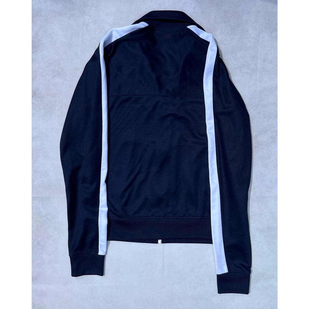 ⚓️ AMI Alexandre Mattiussi Navy Zip Track Jacket • Size XS Mint