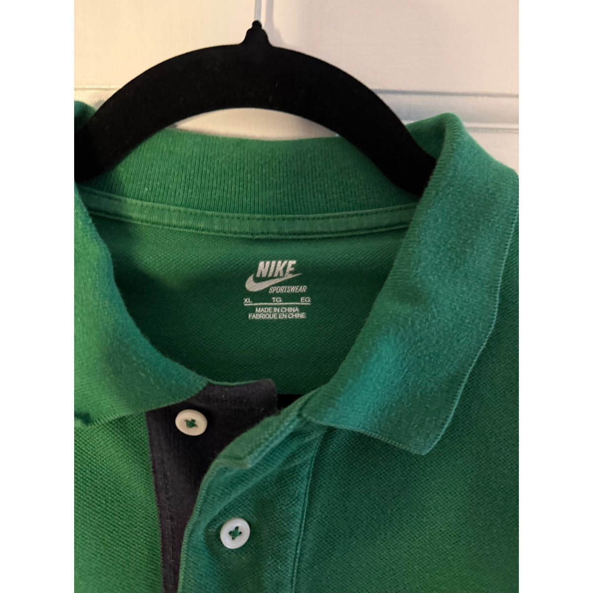 Vintage Nike Golf Polo with Golf Shoe Emblem Size - X-Large