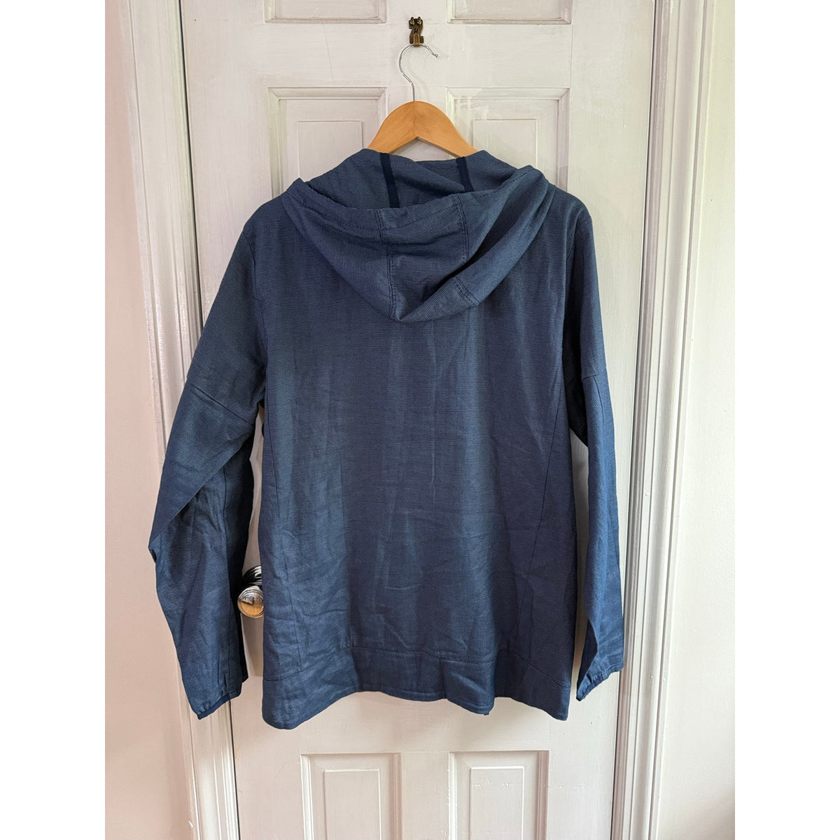 adidas Golf Mens Medium Navy Blue Heather Hoodie Pullover Sweatshirt Athletic M