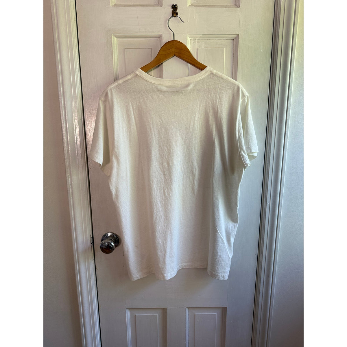 RE/DONE  Eyeball Graphic Classic Men's Tee Size Medium NWT Vintage White