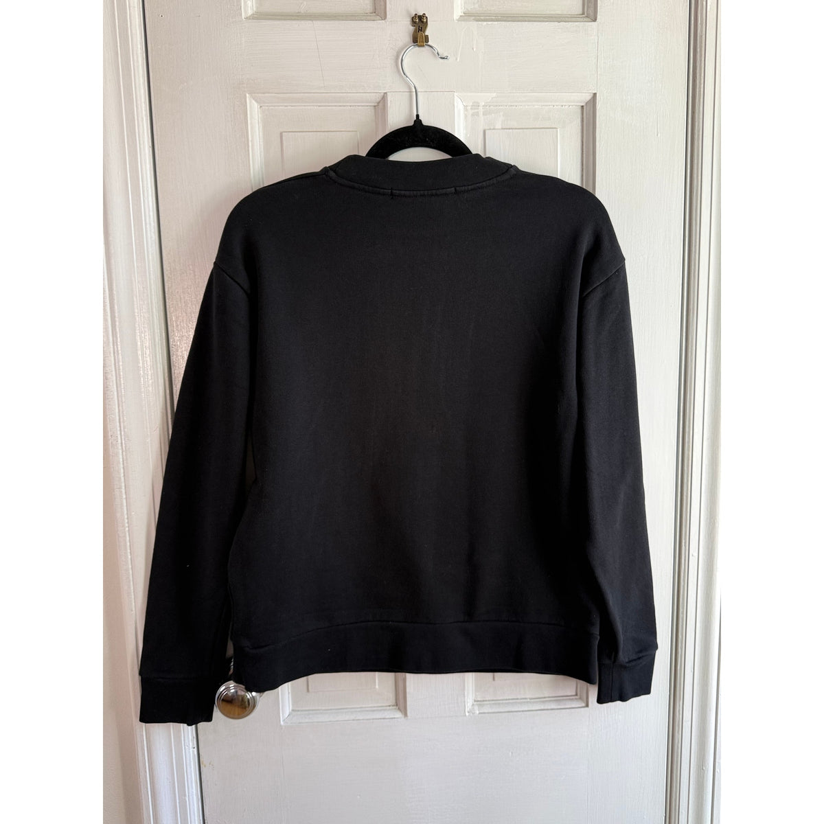 Être Cécile "Phone Home" Graphic Sweatshirt - Black - Petite/Small