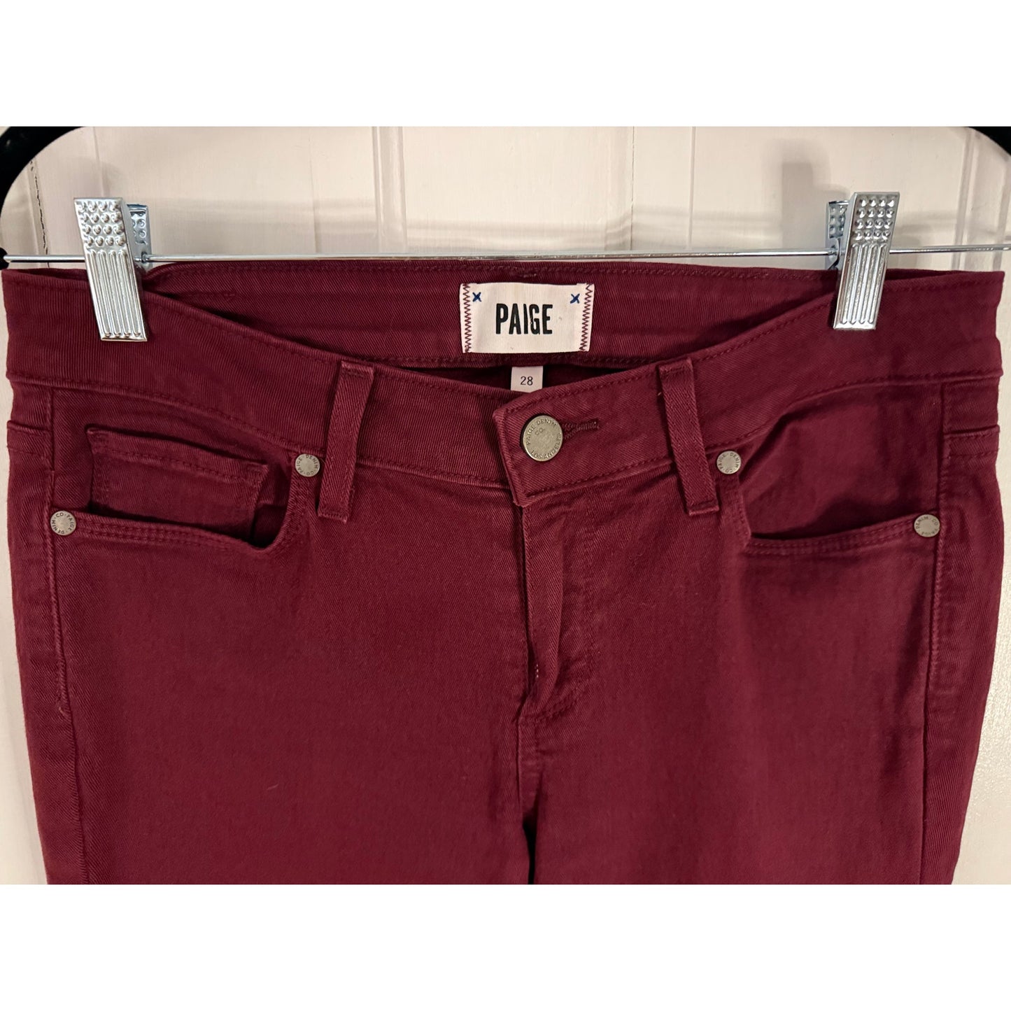 Paige Verdugo Ankle Jeans Size 28 - Excellent Condition