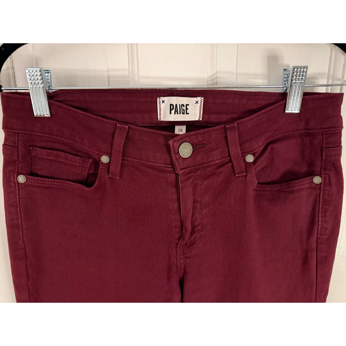Paige Verdugo Ankle Jeans Size 28 - Excellent Condition