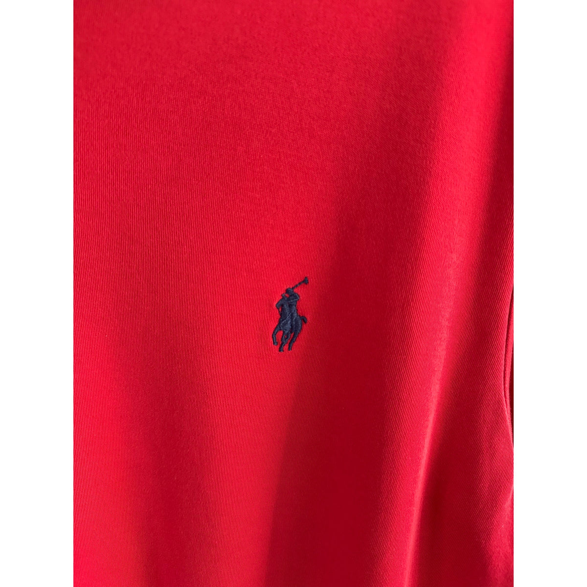Polo Ralph Lauren Polo Red Shirt Men's Blue Pony - Large