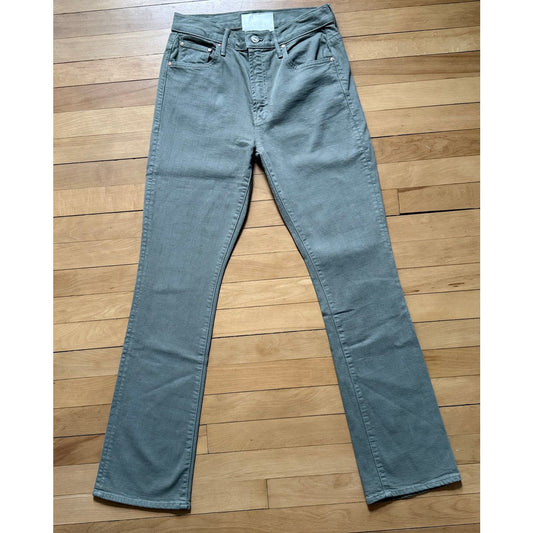 MOTHER Superior "The Insider Hover" Olive Jeans - Size 28 - EUC