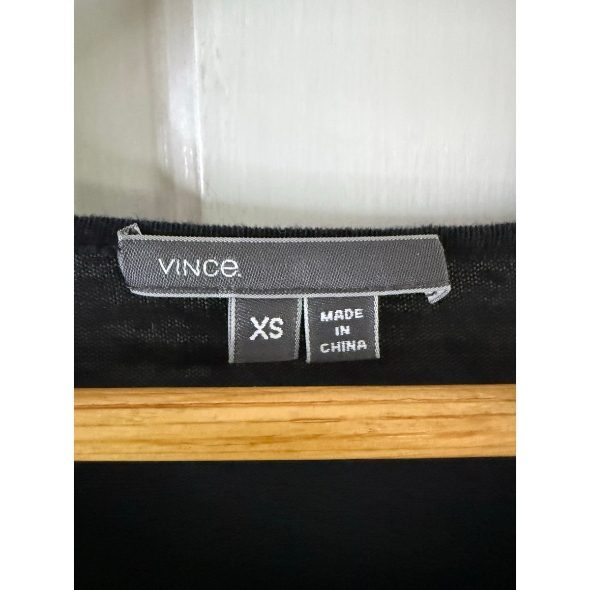 Vince Grey Cashmere Blend Knit Sweater Pullover Womens Size XS Extra Small EUC