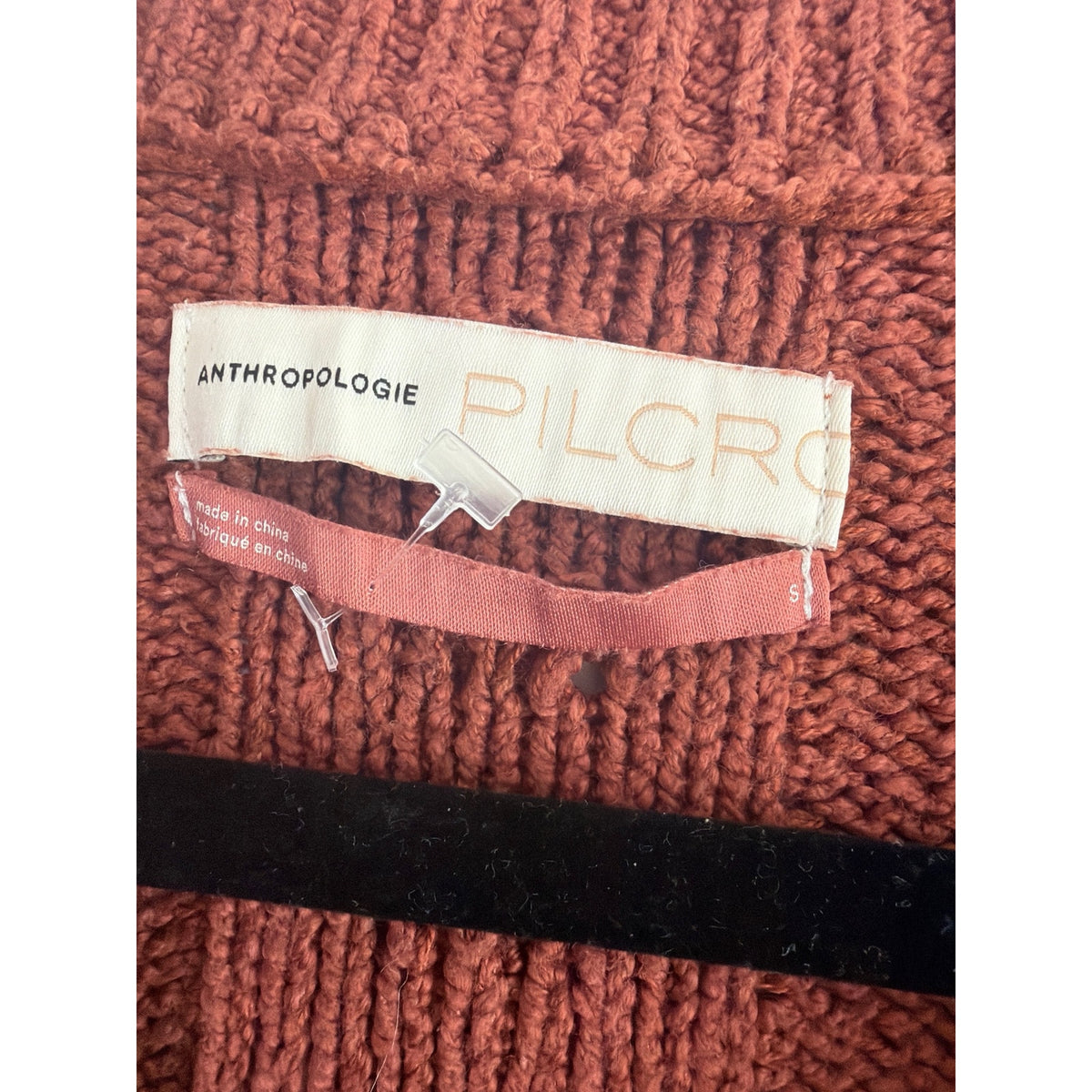 Pilcro by Anthropologie Bobble Patchwork Cardigan Sweater Small