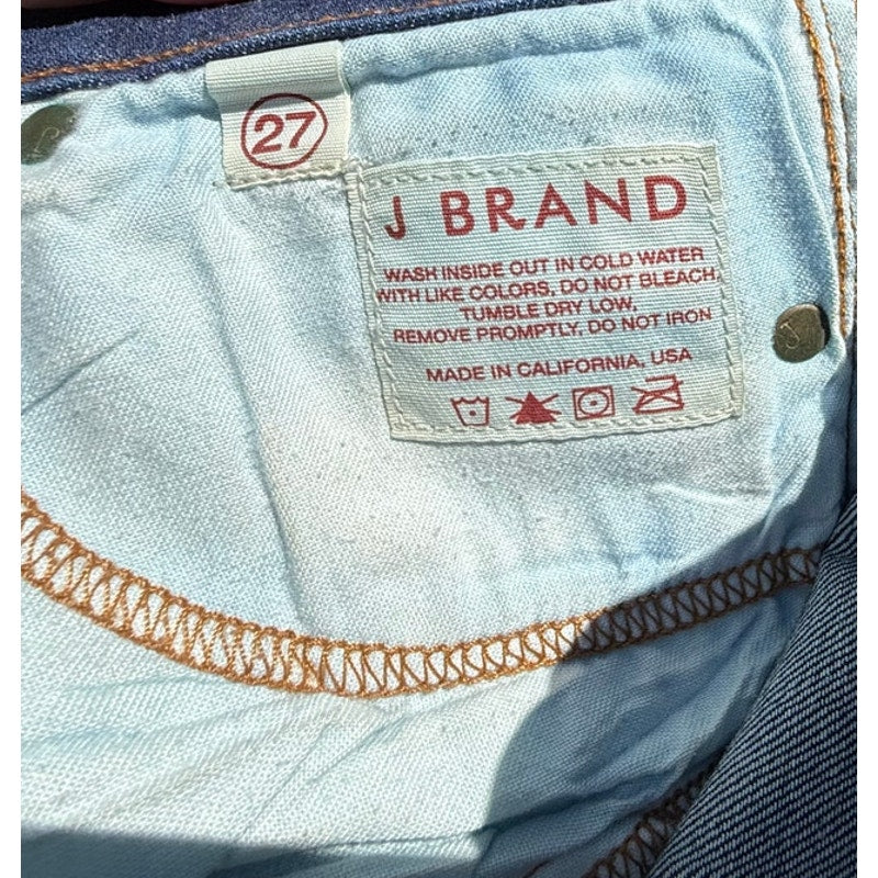 J Brand 722 Love Story Bell Bottom Flare Jeans Size 27 EUC Oyster Wash