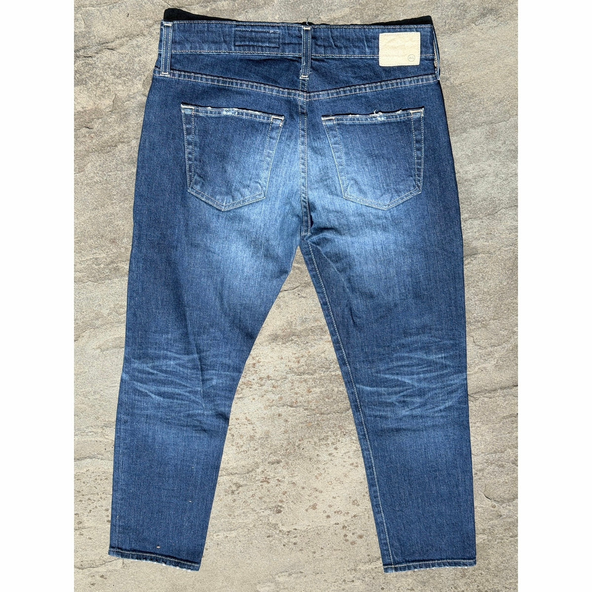 AG The Ex-Boyfriend Skim Slouchy Slim Dark Wash Jean Size 27R