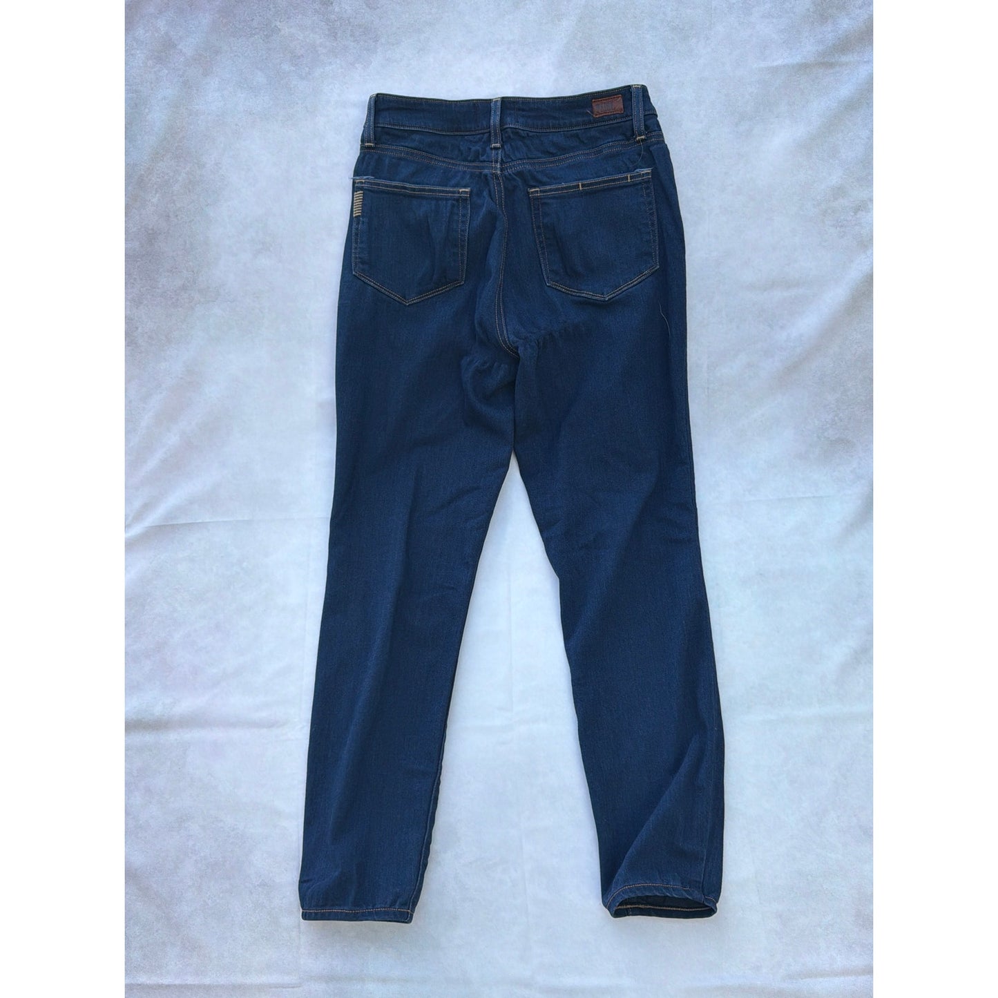 Paige Size 28 Hoxton Ankle Style Dark Wash Slim Fit Jegging