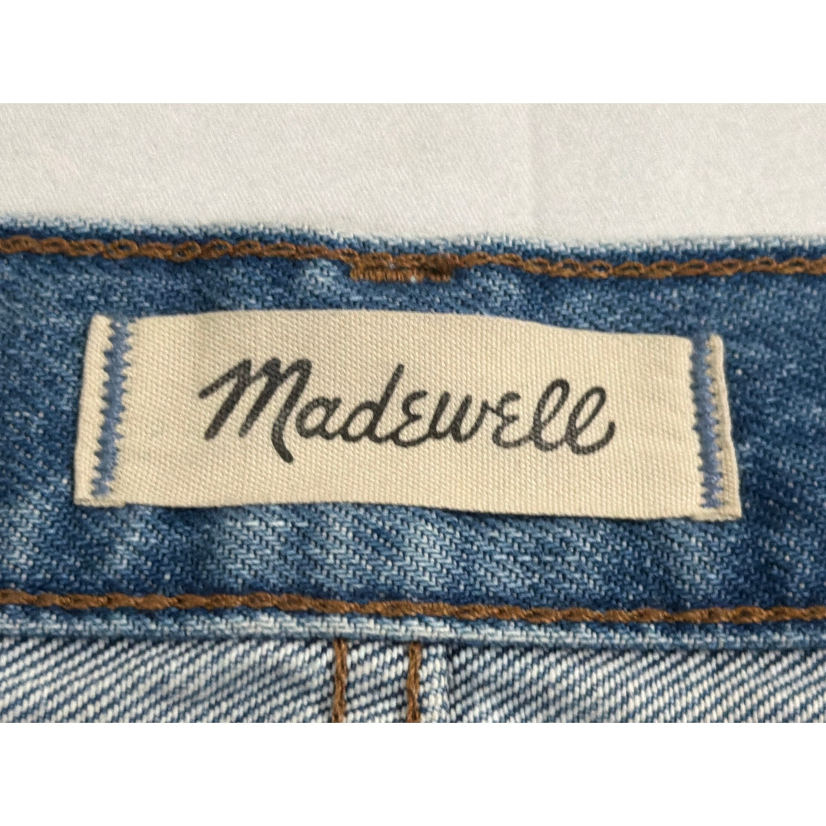 Madewell The Perfect Vintage Straight Jean in Danby Wash Comfort Stretch 24P 💎