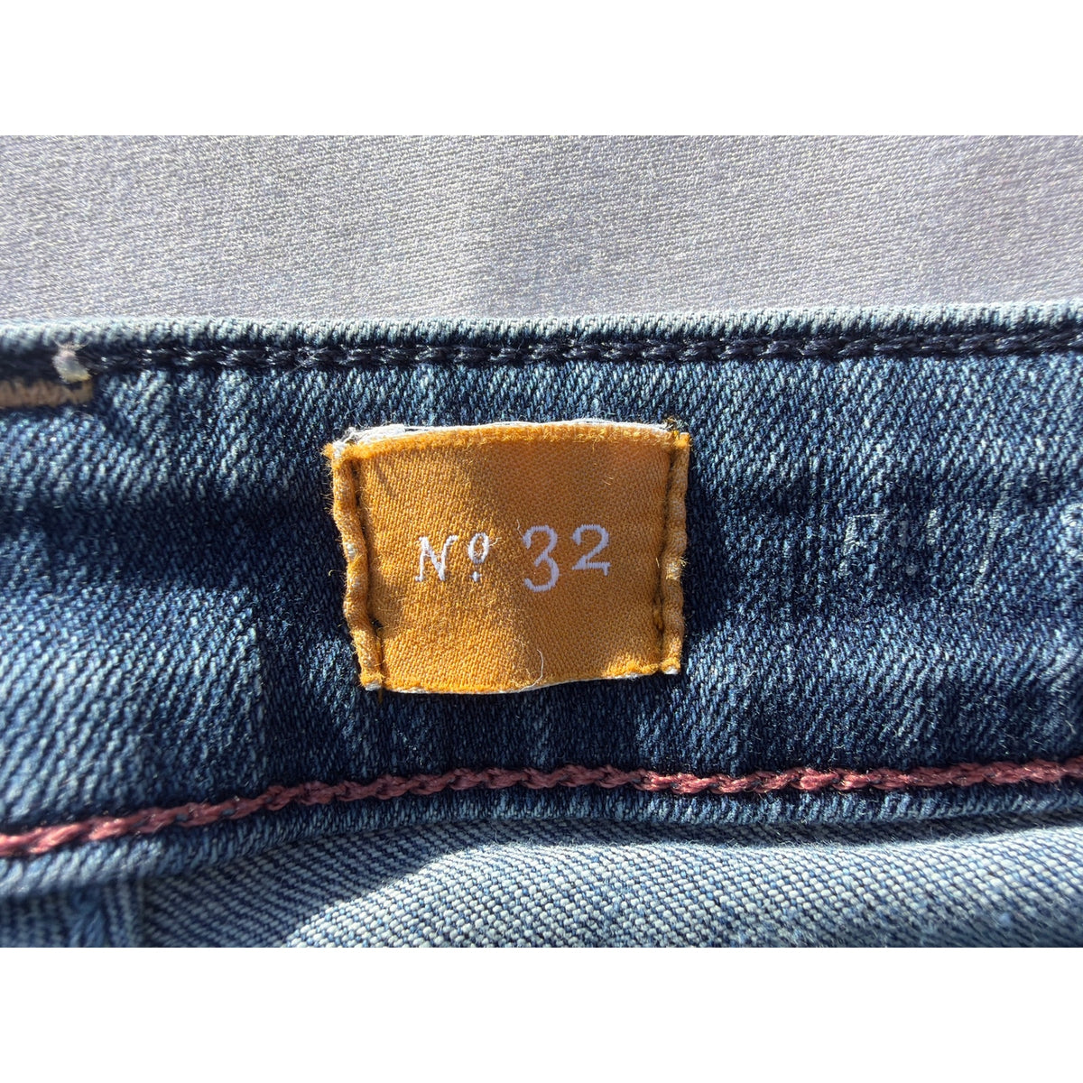 Pilcro Size 32 High Rise Straight Leg Blue Jean