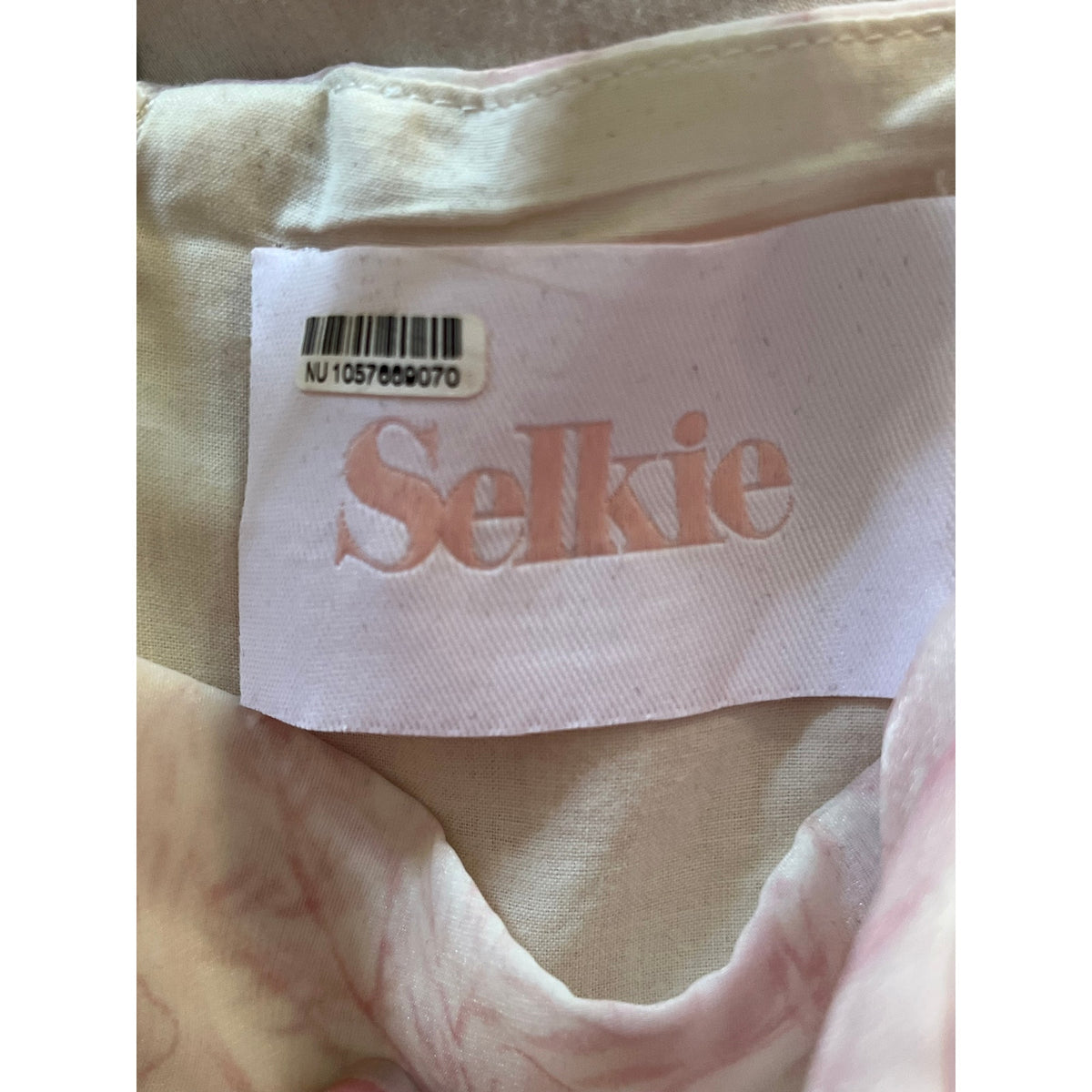 🌸 Selkie The Ribbon Puff Mini Dress in Rose Pink XS 🌸