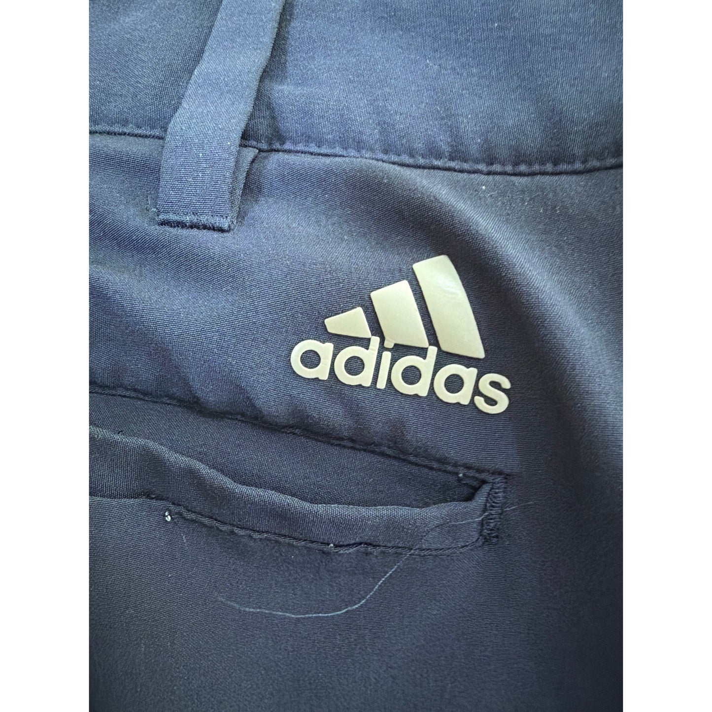 Adidas Size 32x30 Dark Blue Lightweight Golf Pants