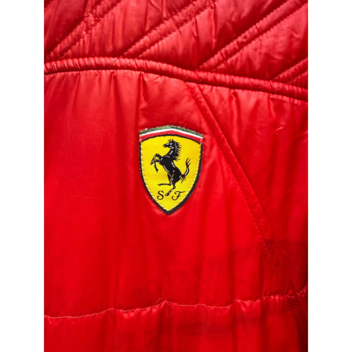 Marmot Puffer Jacket Small Red Diamond Quilted Zip Insulated