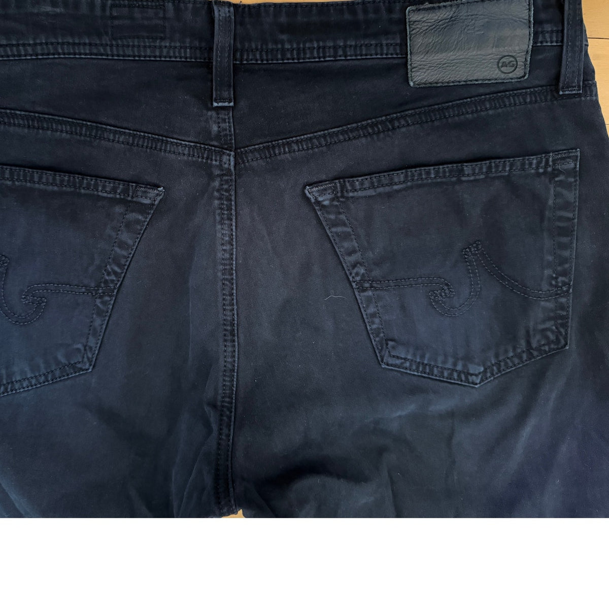 AG Adriano Goldschmied The Graduate Tailored Leg Mens Jeans 34x32 Super Black