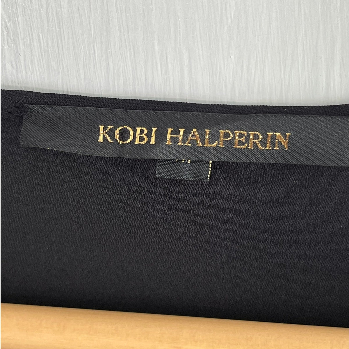 Kobi Halperin Silk Chiffon Bell Sleeve Blouse - Black - Size Medium - EUC