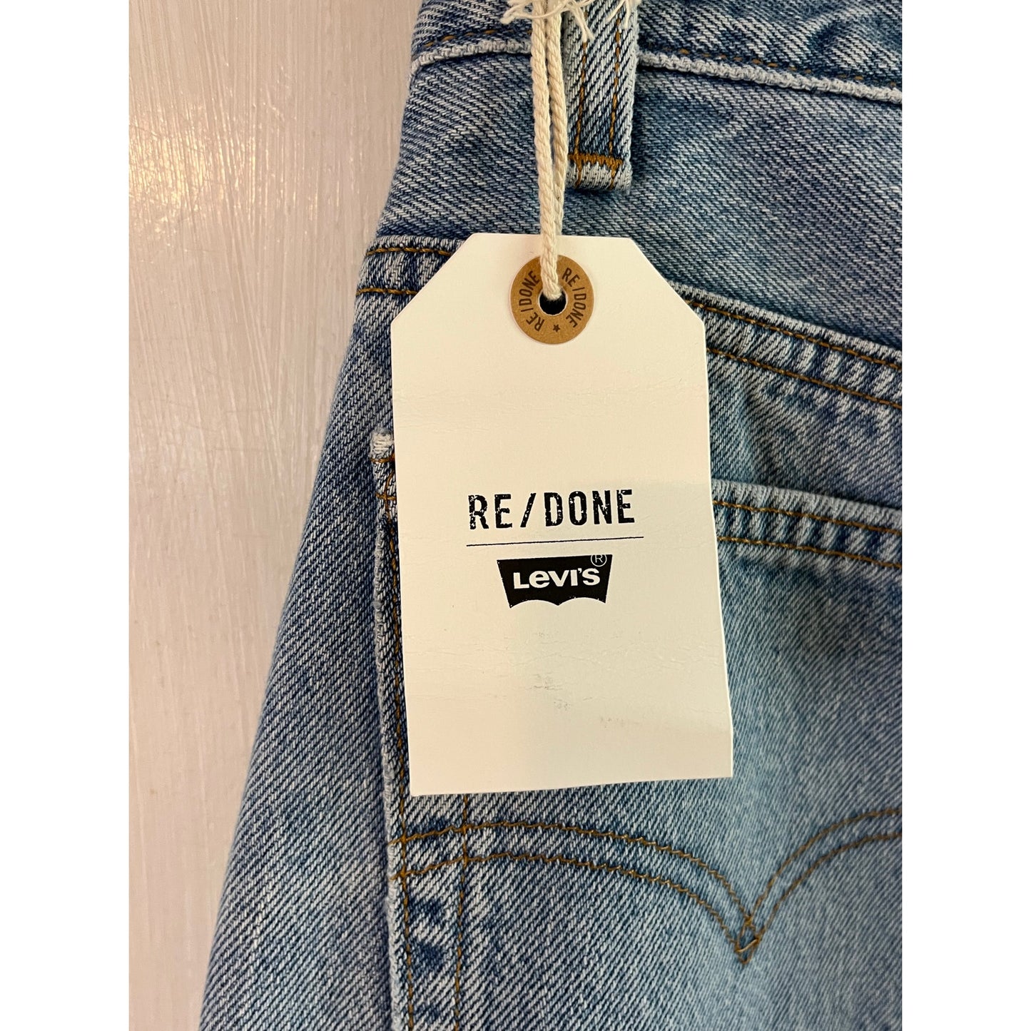 RE/DONE Levi’s Patched Up 501 Jeans Sz 33 - NWT Grail Indigo Floral Patchwork 💎