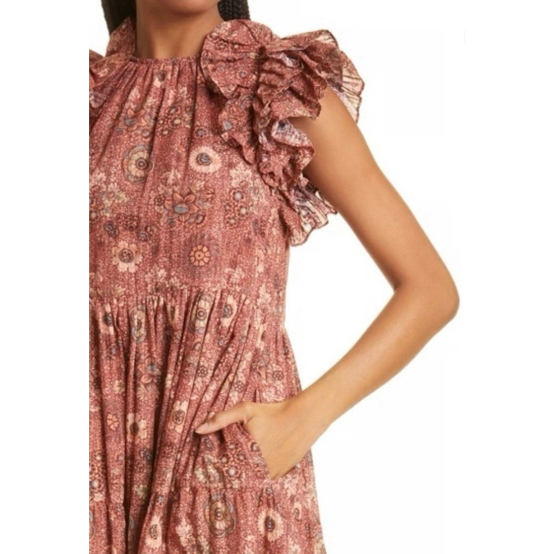 Ulla Johnson Adele Dress Rosebud - Size 4