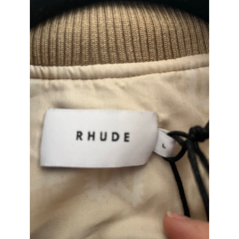 Rhude Bomber Jacket Port de Gustavis - Large NWT