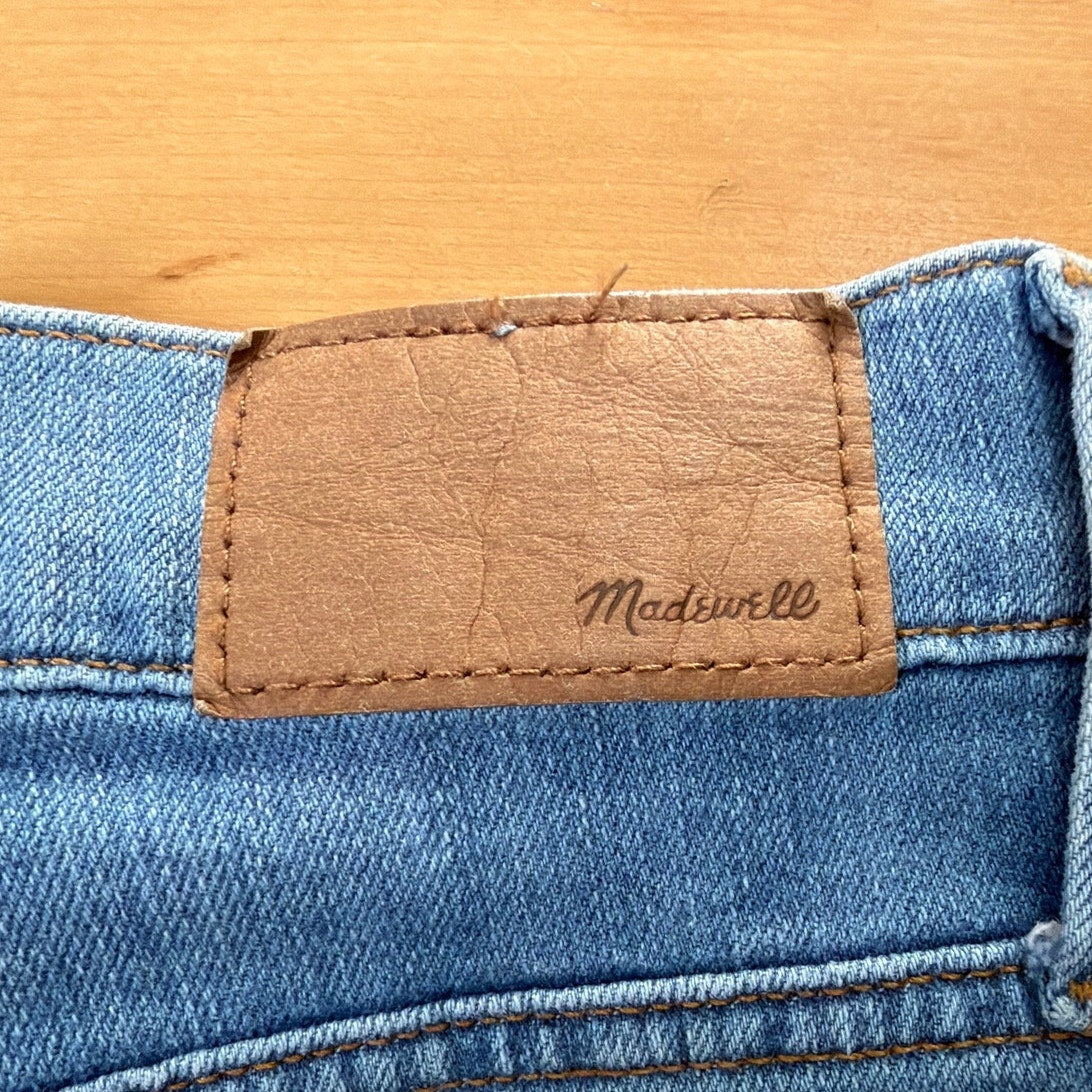 Madewell Size 25 The Perfect Vintage High Rise Light Wash Distressed