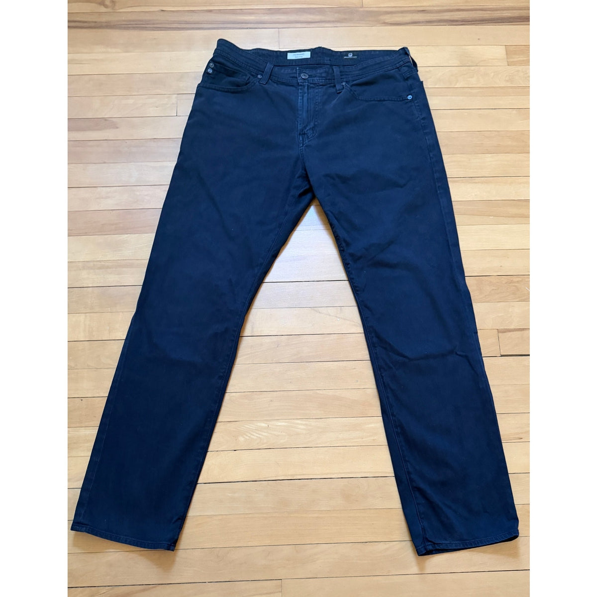 AG Adriano Goldschmied The Graduate Tailored Leg Mens Jeans 34x32 Super Black