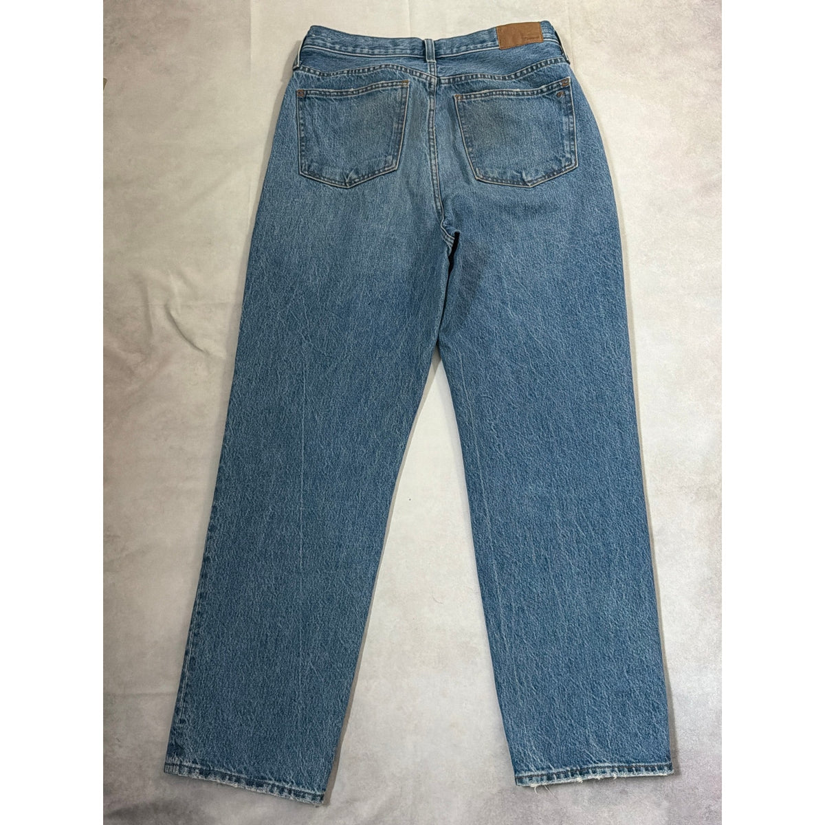 Madewell The Perfect Vintage Straight Jean in Danby Wash Comfort Stretch 24P 💎