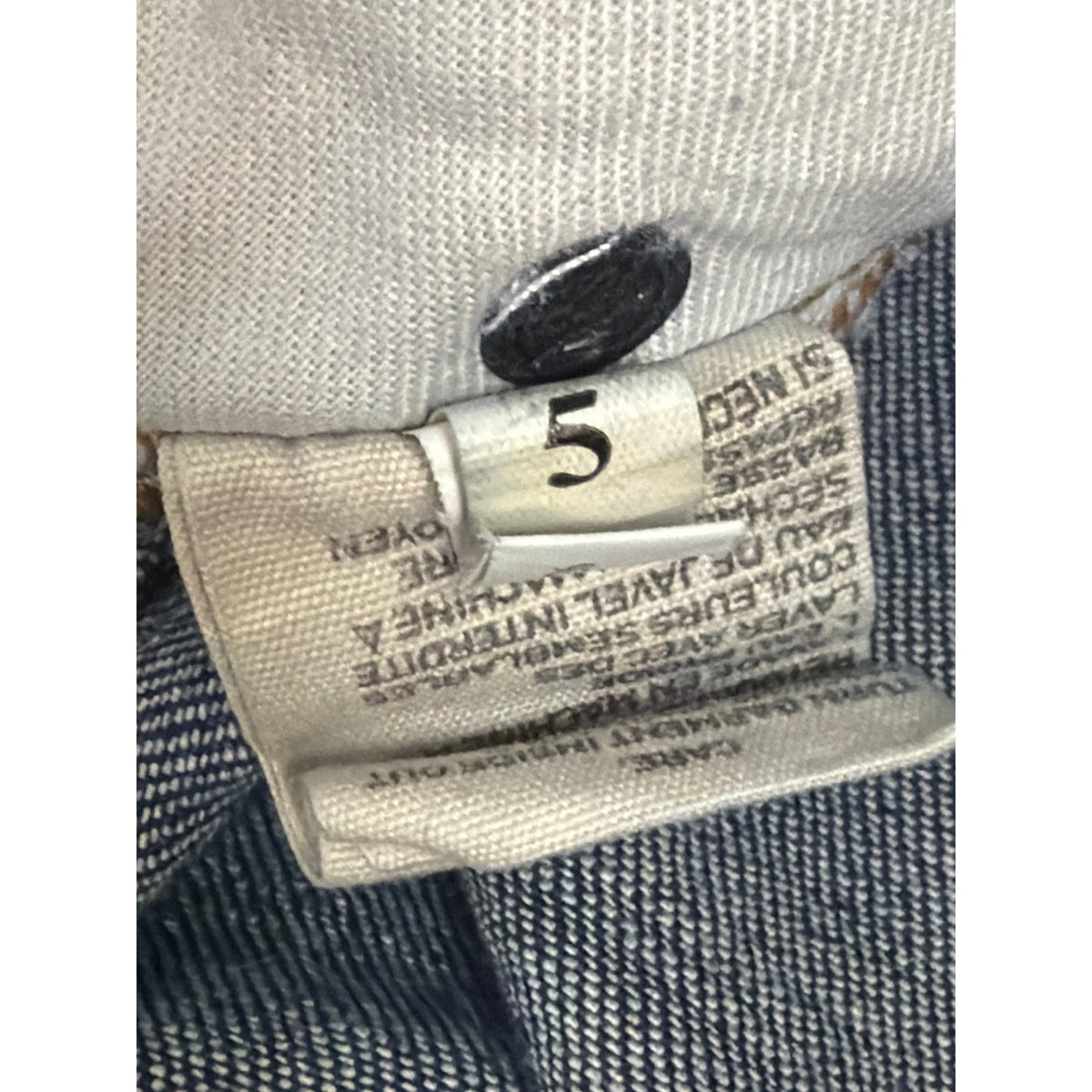 Denim & Supply Ralph Lauren Straight Leg Jeans Size 5 / 28 Medium Wash Flag Patch