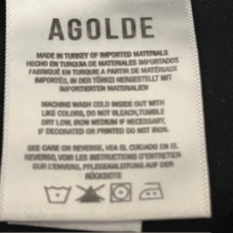 Agolde Black Jeans Size 27 - relaxed fit