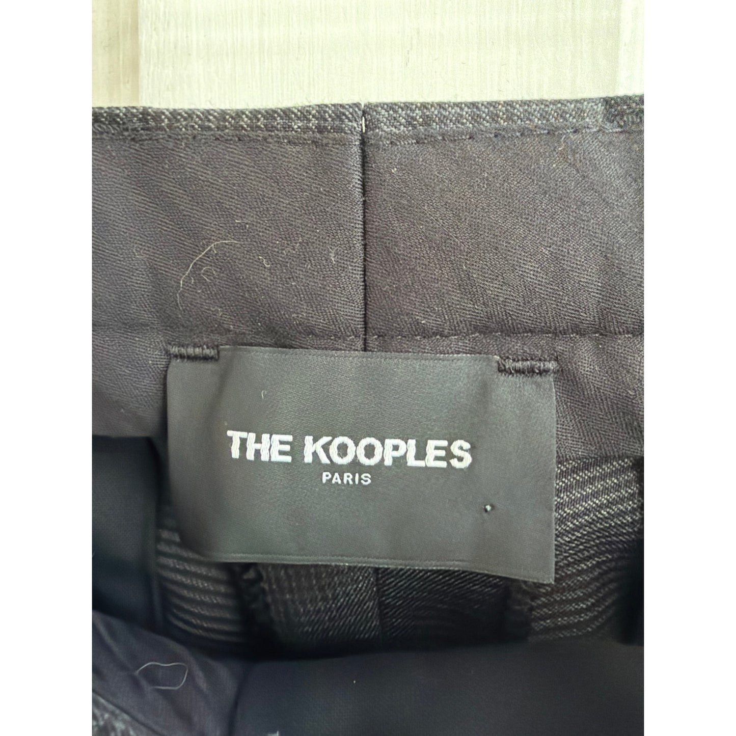 The Kooples Size 46 Black Midrise Trousers