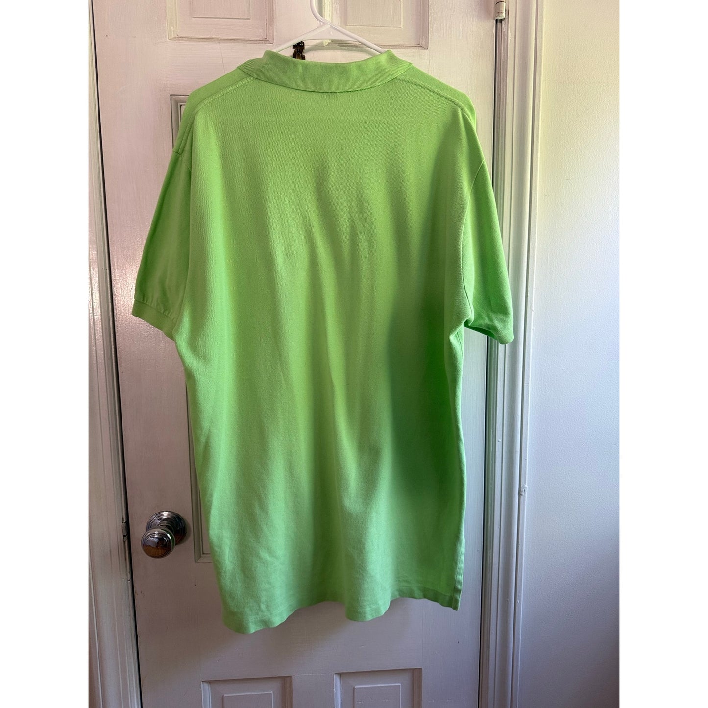 Vintage Polo Ralph Lauren Lime Green Polo Shirt Men's Pony Large