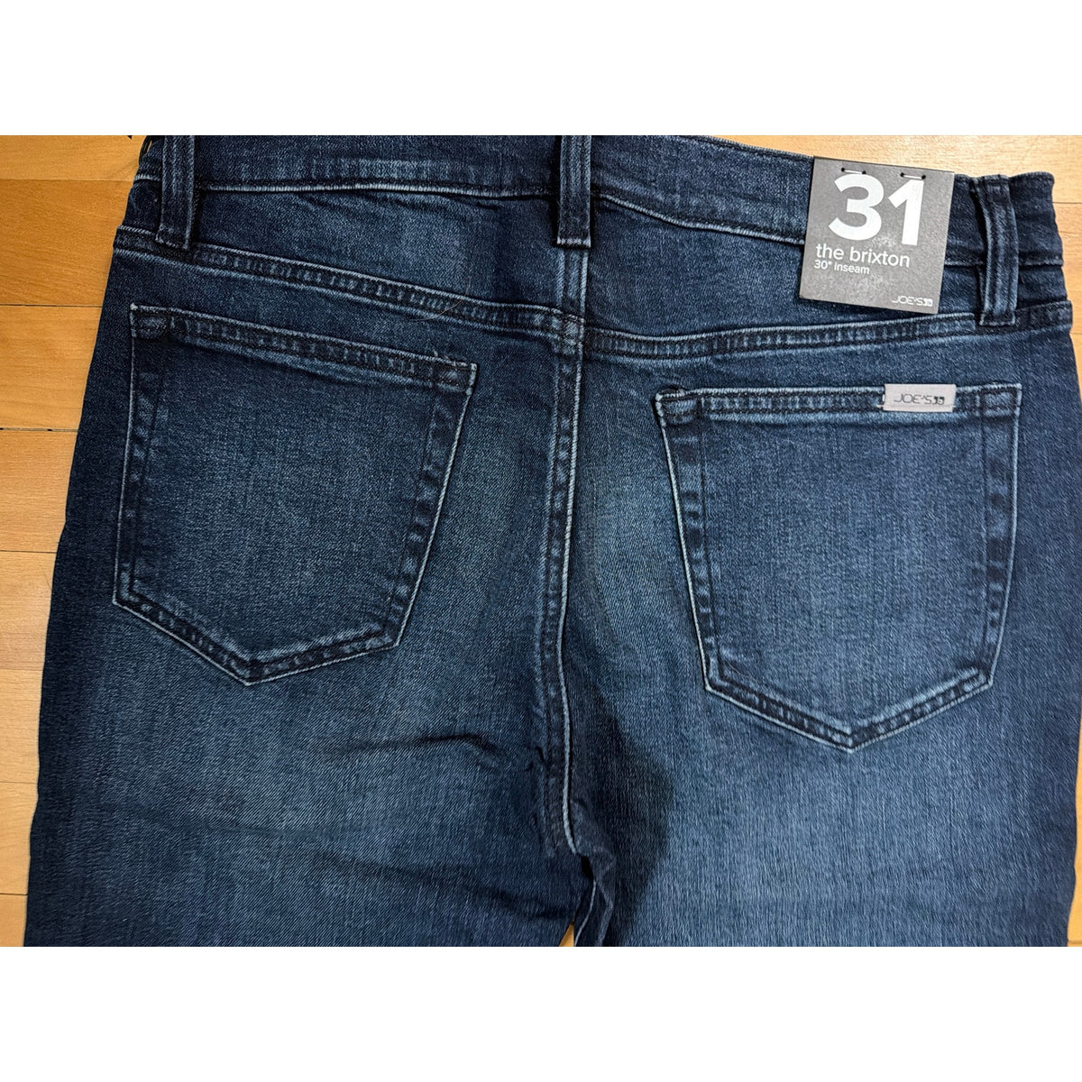 NWT Joe's Jeans The Brixton Halory Straight Leg Dark Wash Denim Mens Size 31x30