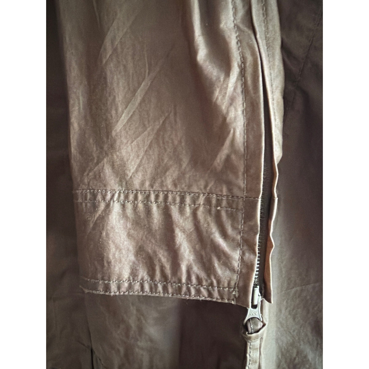 Eileen Fisher Green Linen Short Sleeve Button Front Boxy Top Size PS