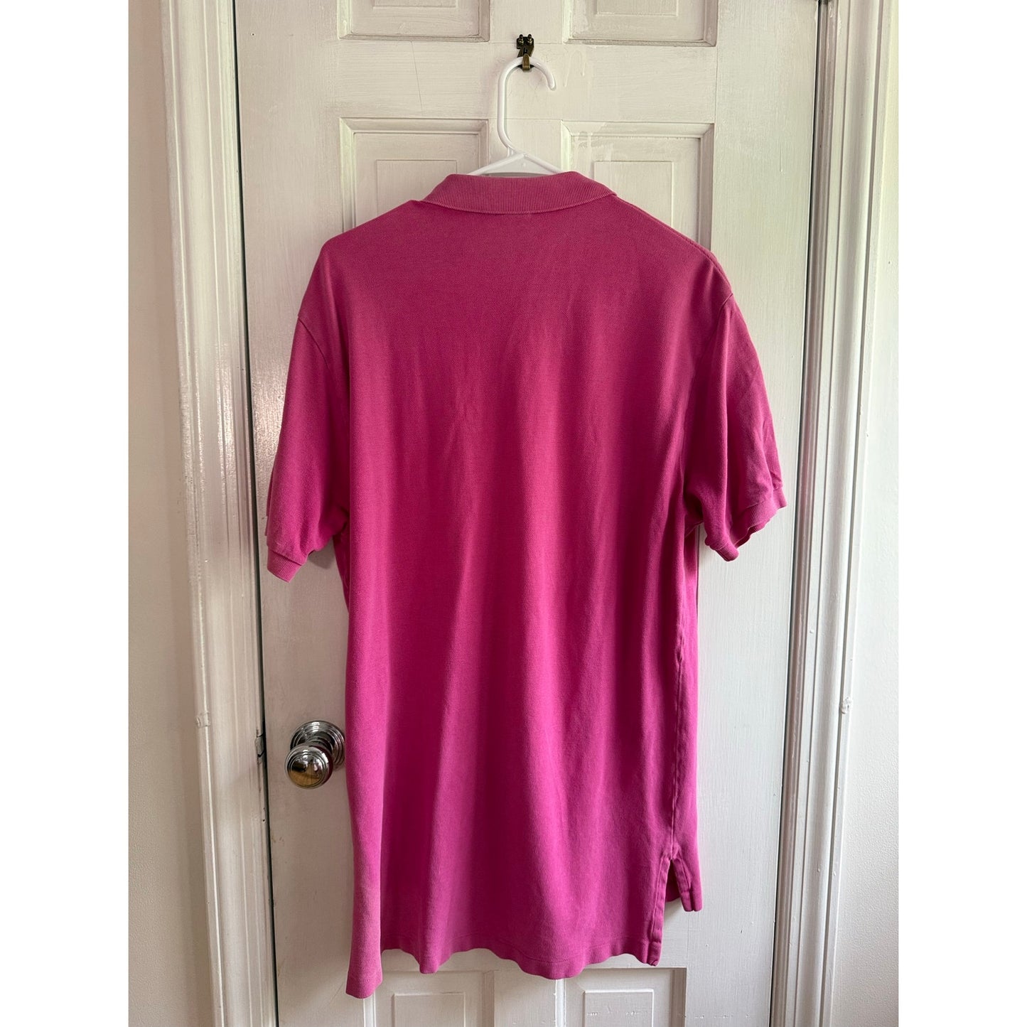 Vintage Polo Ralph Lauren Pink Polo Shirt Men's Green Pony