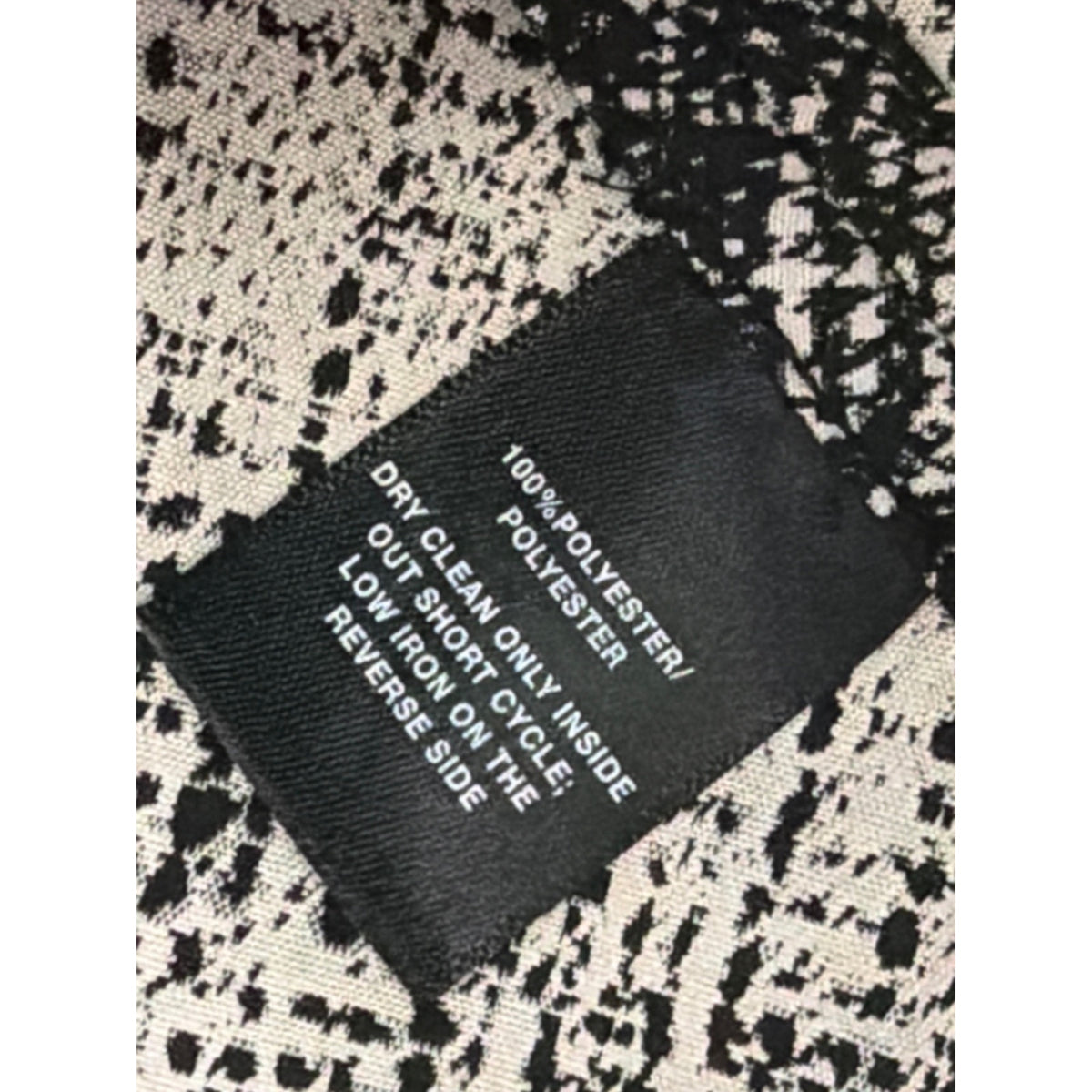 Lafayette 148 New York Black White Tweed Full Zip Blazer Jacket Size 6