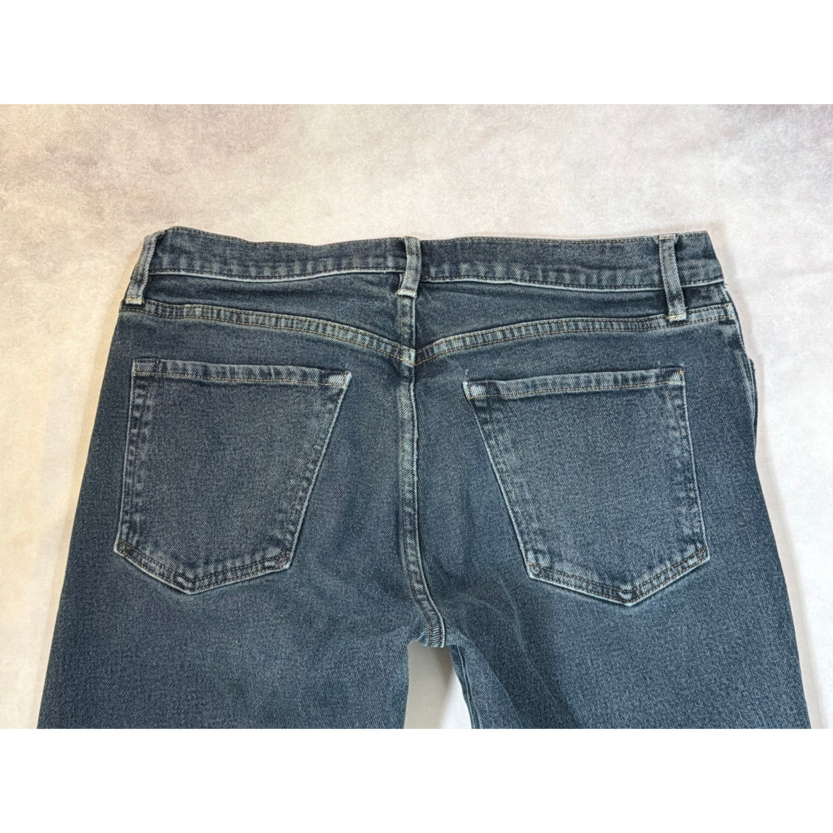 Flint and Tinder Slim Fit Jeans Mens 33x32 Gray Made in USA Huckberry Denim Pant