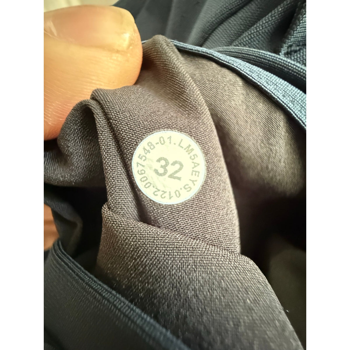 Lululemon Men's Blue ABC Commission Athletic Pants Size 32x31 Tech Stretch