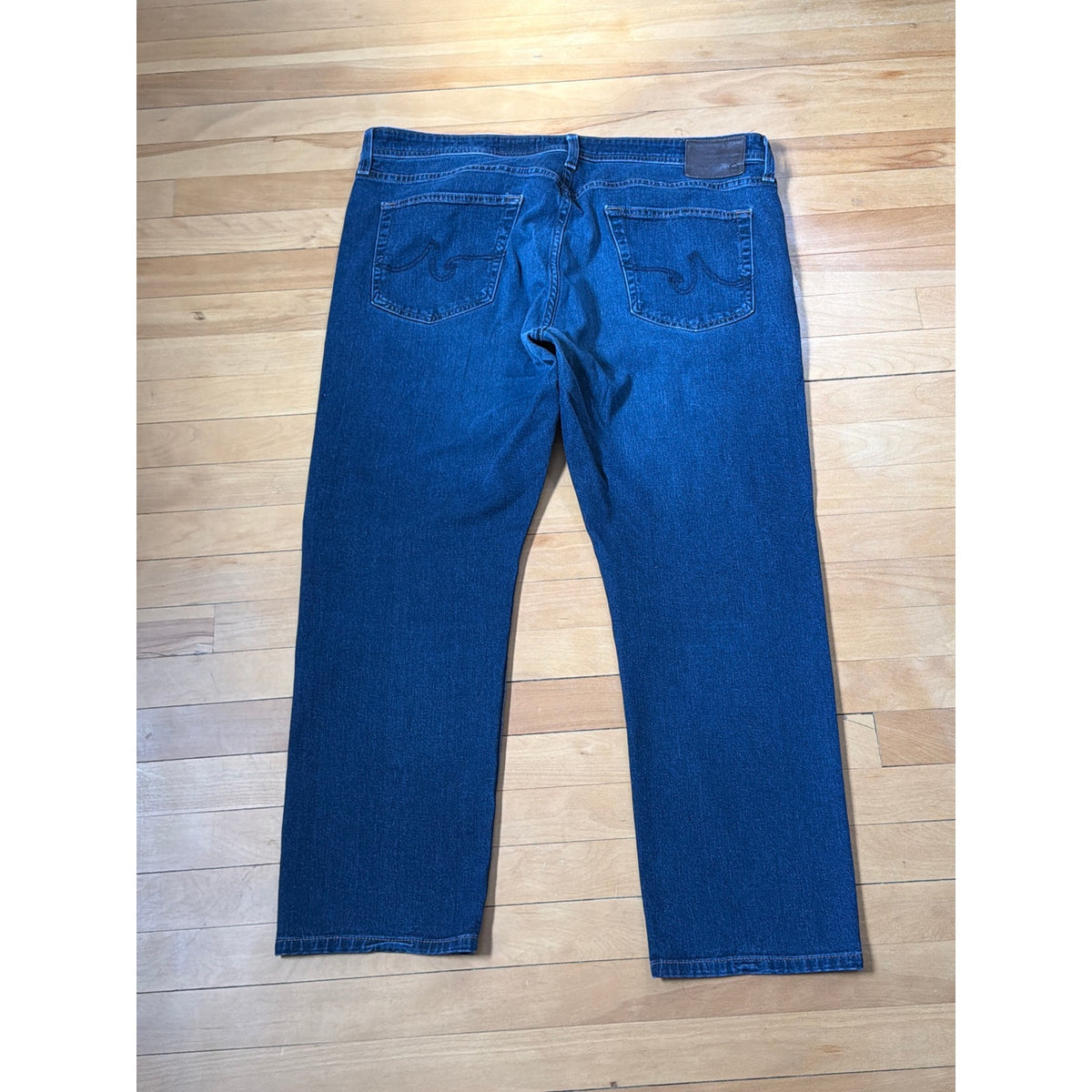 Adriano Goldschmied Everett 40x32 Slim Straight Dark Wash Jeans