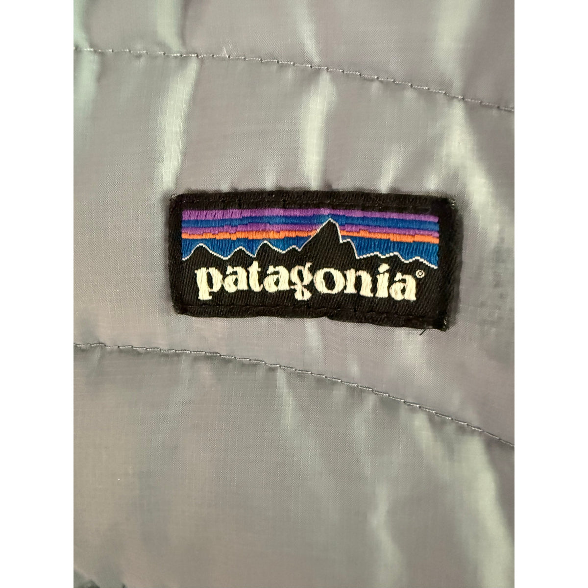 Patagonia Nano Puff Jacket Womens XS Grey Quilted Full Zip Puffer