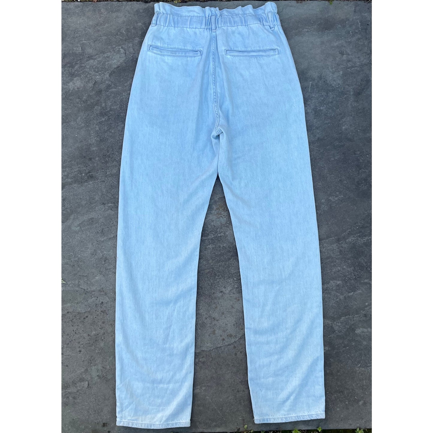 ✨ Rag & Bone High Rise Paperbag Elastic Waist Jeans 26 ✨