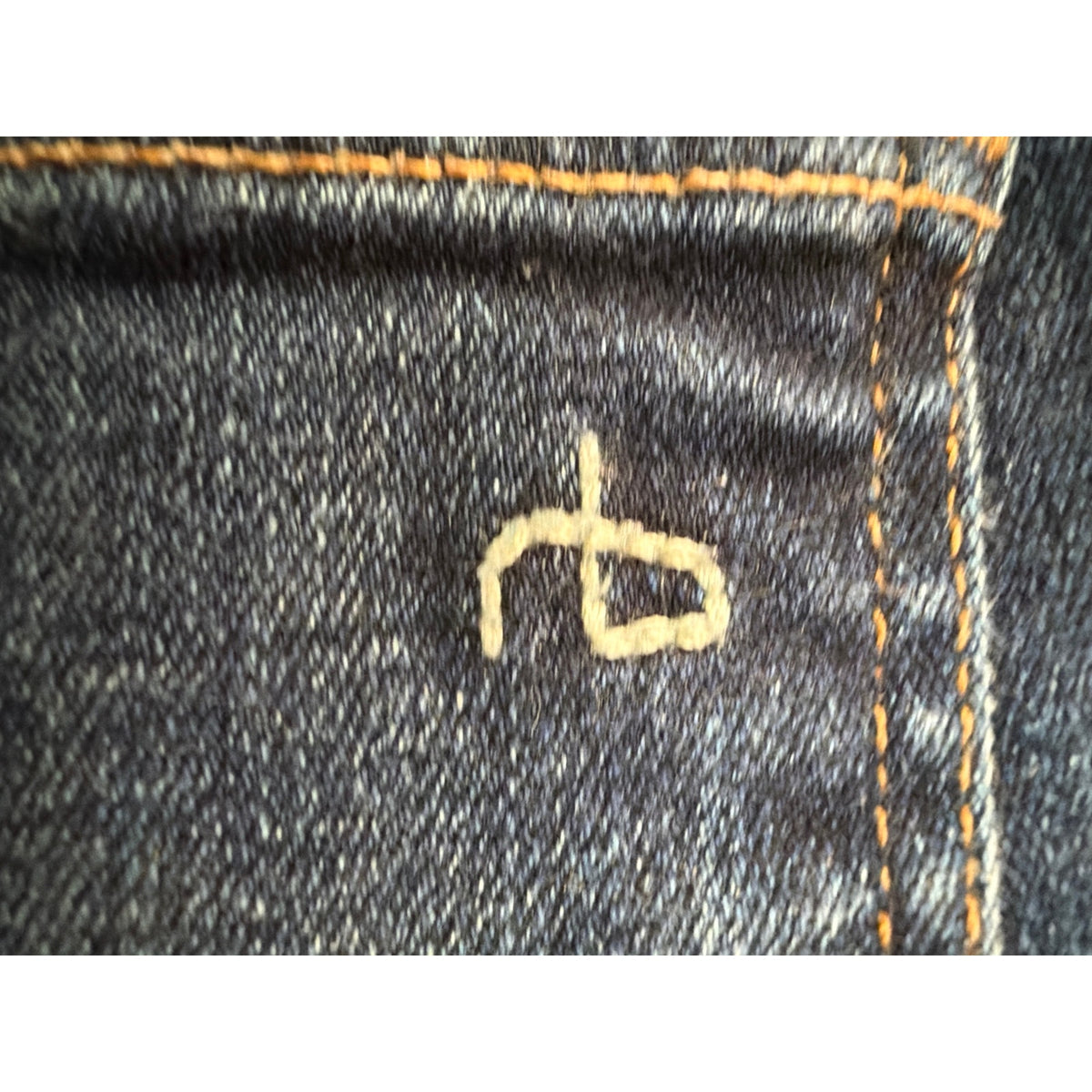 Rag & Bone Size 30 Skinny Dark Wash Low Rise Jean