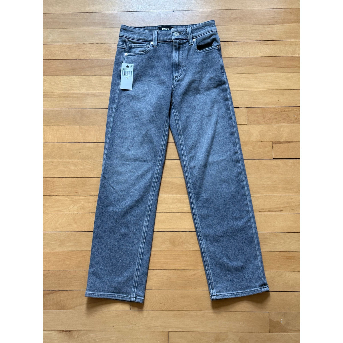 PAIGE Mason Ankle Jeans - Smokey Grey - Size 23 - NWT