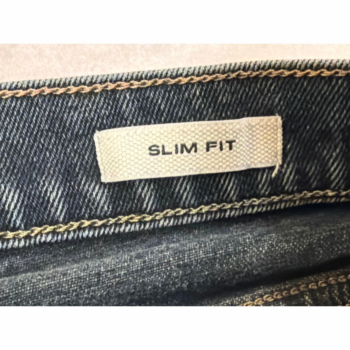 Flint and Tinder Slim Fit Jeans Mens 33x32 Gray Made in USA Huckberry Denim Pant